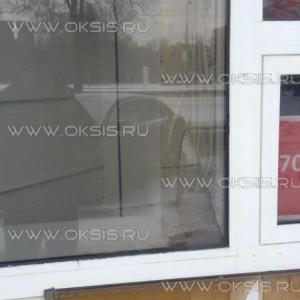 замена тонированного стеклопакета в магазине Ленинградское шоссе
